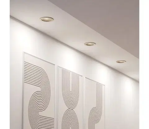 Svietidlá Eglo 902268 -SADA 3x LED zapustené bodové svietidlo BARRANCO LED/4,8W/230V chróm 902268