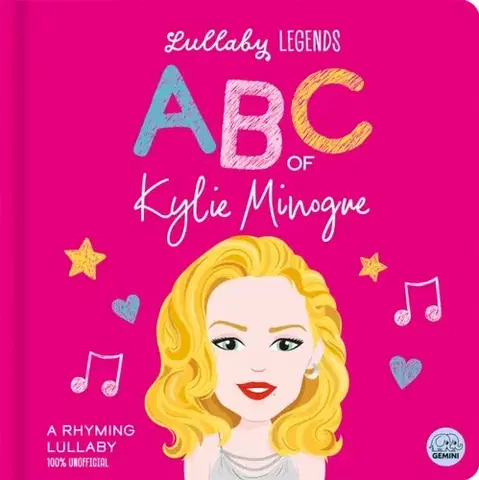 Leporelá, krabičky, puzzle knihy Lullaby Legends: ABC of Kylie Minogue - Susie Linn