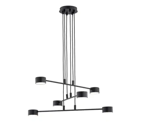 Svietidlá EMIBIG Luster na lanku MODUS 6xGX53/10W/230V čierna 1339/6