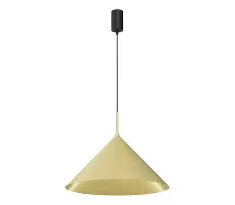 Svietidlá  Závesný luster na lanku CAPITAL 1xGX53/15W/230V, priemer 46 cm, zlatá MLP0951