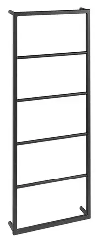 Doplnky do kúpeľne SAPHO - SKA nástenný sušiak uterákov 450x1150x100, čierna mat SKA501