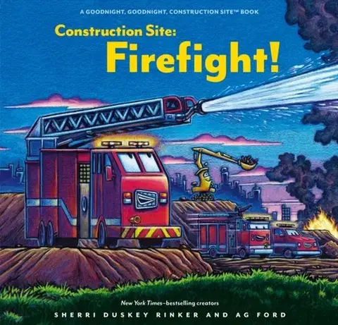 Leporelá, krabičky, puzzle knihy Construction Site: Firefight! - Rinker Duskey Sherri