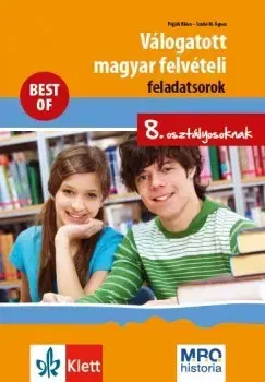 Učebnice pre ZŠ - ostatné Válogatott magyar felvételi feladatsorok 8. osztályosoknak - Kolektív autorov