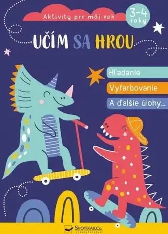 Nalepovačky, vystrihovačky, skladačky Učím sa hrou - Hľadanie, vyfarbovanie a ďalšie úlohy