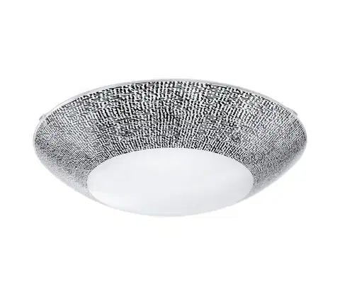 Svietidlá Eglo 95289 - LED stropné svietidlo MAGITTA LED/16W/230V pr. 31,5 cm čierna/biela 95289