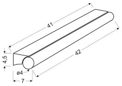 Nástenné svetlá Nástenná lampa do kúpeľne chróm/biela LED 7W 4000K Daphne
