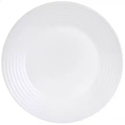 Dekorácie a bytové doplnky Sklenený tanier  plytký 25 cm Harena