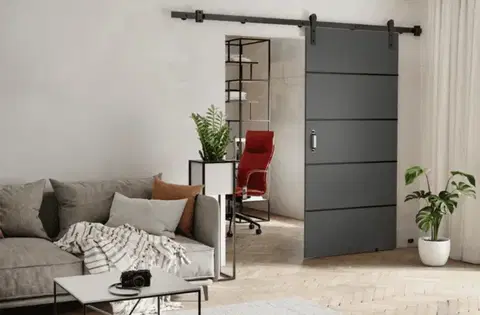Posuvné dvere KIER Posuvné dvere LORNI PLUS | 70 cm Farba: Grafit