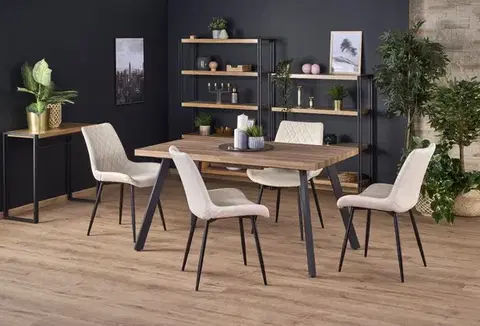 Jedálenské stoly Rozkladací jedálenský stôl BERLIN Halmar