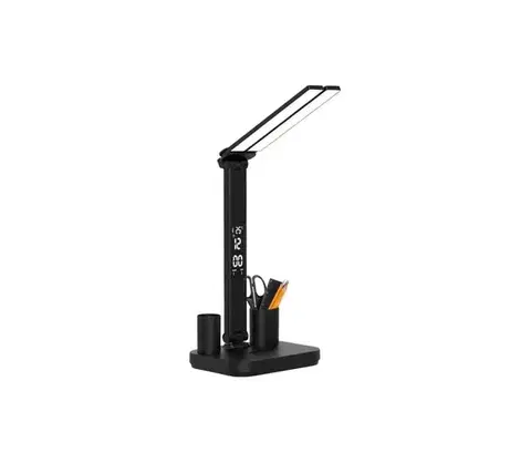 Lampy  LED stmievateľná nabíjacia stolná lampa NOBLITE P LED/5W/5V 3000/4000/6000K 2200mAh čierna 004833