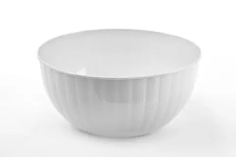 Misy a misky BESOP - Miska 3,5L biela, umelá hmota, priemer 24cm
