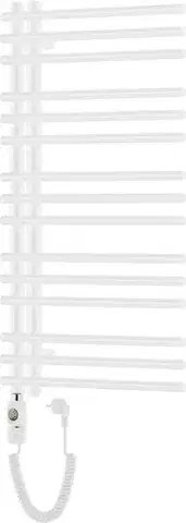 Radiátory do kúpeľne MEXEN/S - Neptún radiátor + vykurovacia tyč 900 x 500 mm, 600 W, biela W101-0900-500-2600-20