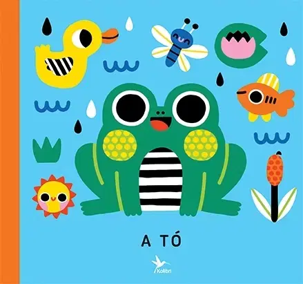 Leporelá, krabičky, puzzle knihy Színek a babának - A tó