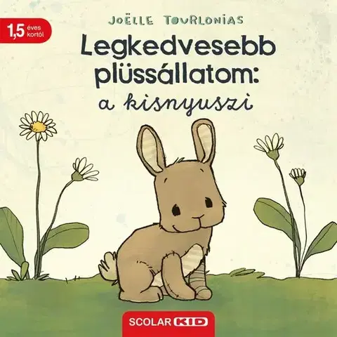 Leporelá, krabičky, puzzle knihy Legkedvesebb plüssállatom: a kisnyuszi - Joelle Tourlonias