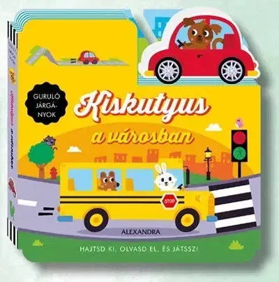 Leporelá, krabičky, puzzle knihy Kiskutyus a városban