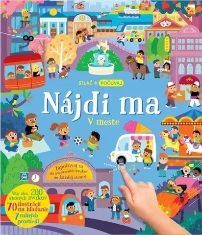 Zvukové knihy Stlač a počúvaj: Nájdi ma - V meste