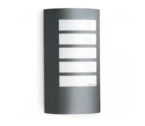 Svietidlá Steinel 069155 - Vonkajšie nástenné svietidlo L 12 1xE27/60W/230V IP44 antracit 069155