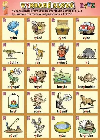 Slovenský jazyk Vybrané slová po R, S, V, Z - Petr Kupka