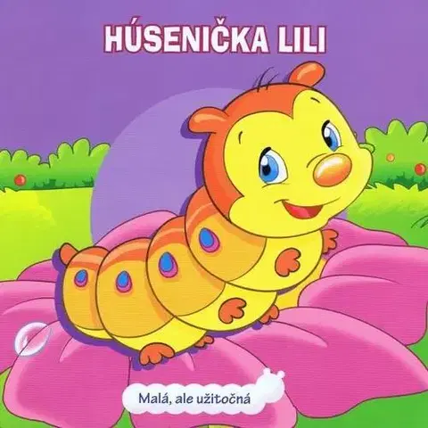 Leporelá, krabičky, puzzle knihy Húsenička Lili