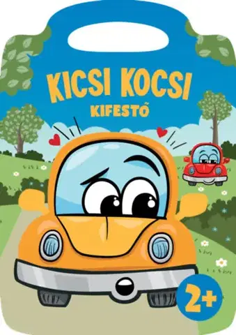 Nalepovačky, vystrihovačky, skladačky Kicsi kocsi kifestő