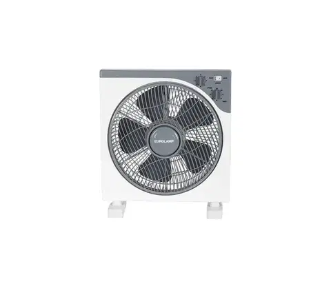 Ventilátory Eurolamp Podlahový látor 45W/230V pr. 37 cm bielo-sivý 300-21000