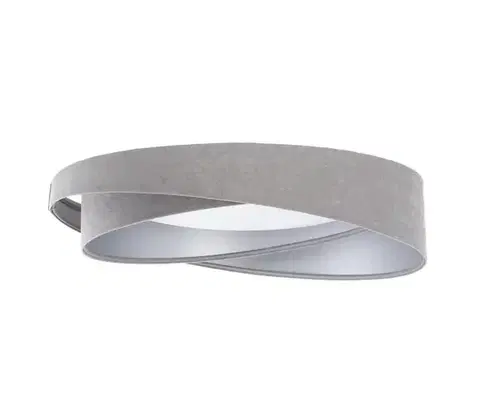 Svietidlá  LED stropné svietidlo GALAXY MODERN LED/24W/230V pr. 55 cm sivá/strieborná D-090-060-013