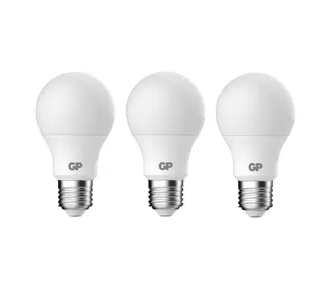 LED osvetlenie SADA 3x LED Žiarovka A60 E27/4,8W/230V 2700K - GP