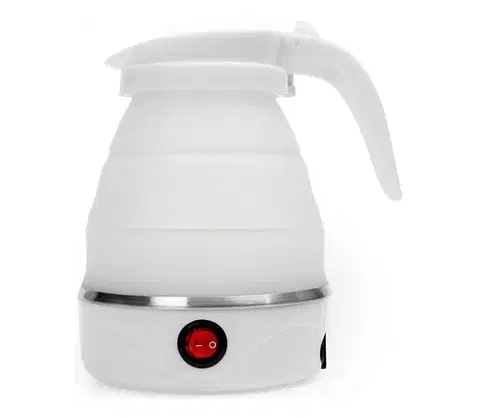 Predlžovacie káble  Skladacia rýchlovarná kanvica 0,6l 600W/230V biela PEK187RW