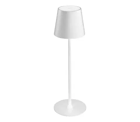 LED osvetlenie  LED Stmievateľná vonkajšia stolná lampa LED/4W/4000 mAh 3000/4000/5500K IP44 biela PTL44W