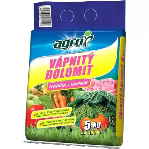 Záhrada AGRO Vápnitý dolomit 5 kg