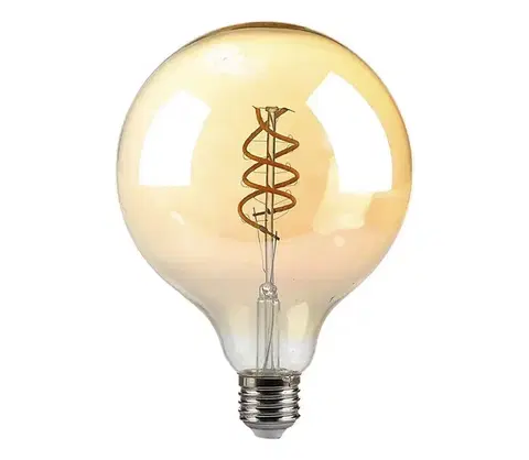 LED osvetlenie  LED Žiarovka FILAMENT G125 E27/6W/230V 1800K 217328