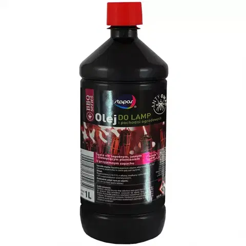 Záhradné grily Olej do lámp 1 liter