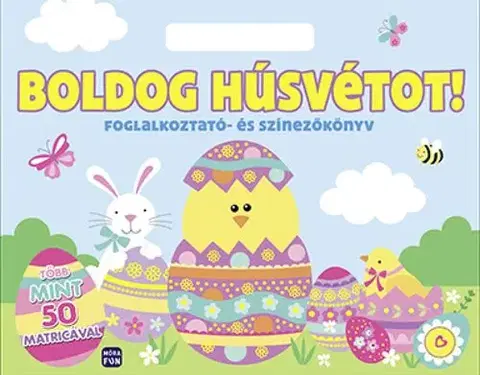 Nalepovačky, vystrihovačky, skladačky Boldog Húsvétot!