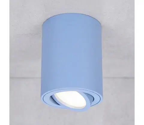 Svietidlá BRILAGI - Bodové svietidlo MIA 1xGU10/30W/230V 100x80 mm modrá WO-MIAC-02-BBLU-OEM