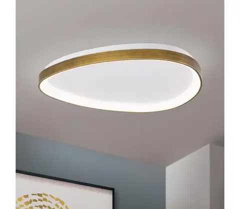 Svietidlá Orion DL 7-696/65 - LED Stropné svietidlo CHARLIE LED/48W/230V pr. 65 cm zlatá DL 7-696/65 Patina