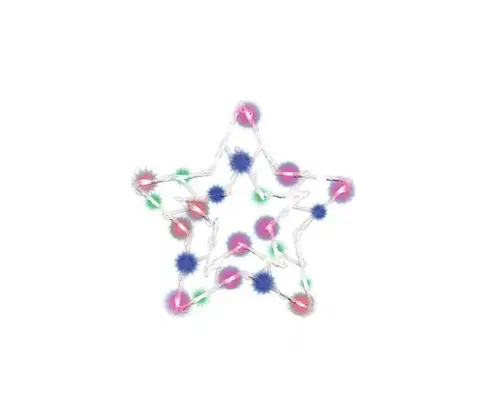 Vianočné dekorácie  LED Dekorácia do okna LED/3xAA multicolor 5004206