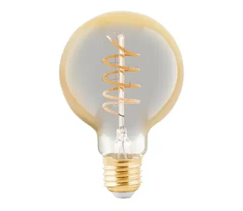 LED osvetlenie LED Stmievateľná žiarovka VINTAGE G80 E27/4W/230V 2200K - Eglo 11876 11876