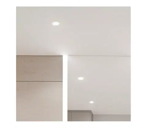 Svietidlá Eglo 902248 -SADA 3x LED kúpeľňových podhľadových svietidiel BARRANCO 1xGU10/4,5W/230V IP44 biela 902248