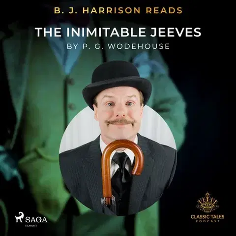 Humor a satira Saga Egmont B. J. Harrison Reads The Inimitable Jeeves (EN)