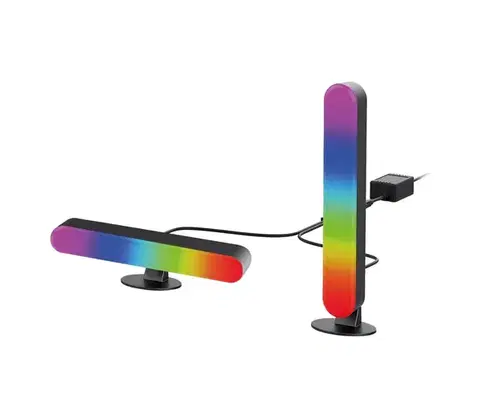 Svietidlá  WL916 - LED RGB gamingové osvetlenie + diaľkový ovládač WL916