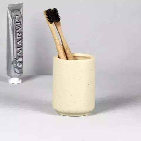 Kúpeľňové doplnky Pohárik CE-3160-BEIGE