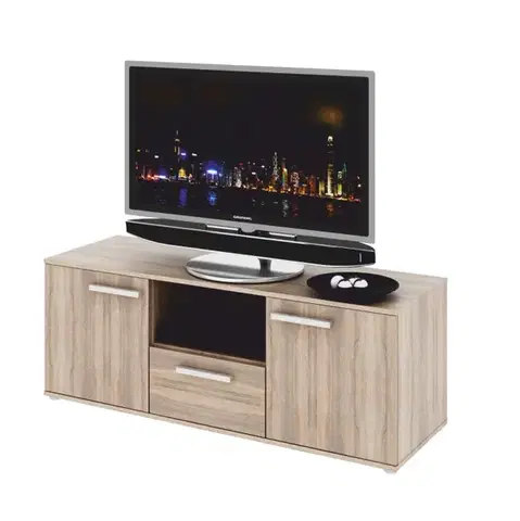 TV stolíky KONDELA Dunaj Typ 10 tv stolík dub sonoma