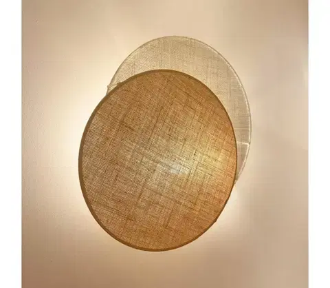 Svietidlá BRILAGI - Nástenné svietidlo CIRCLES 1xE27/15W/230V 35x32 cm béžová/krémová 609777