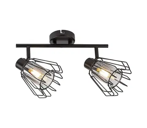 Svietidlá Rabalux 73068 - Bodové svietidlo EMERENCIA 2xE14/40W/230V 73068