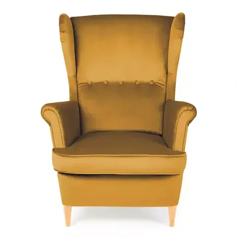 Moderné kreslá Kreslo Royal Bluvel 68/prírodné