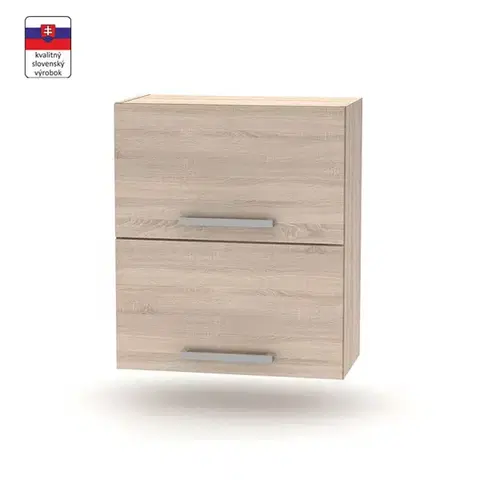 Kuchynské horné skrinky KONDELA Nova Plus NOPL-008-OH kuchynská skrinka dub sonoma