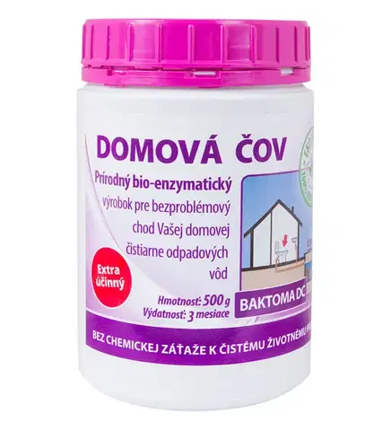 Upratovanie Baktérie do ČOV - Baktoma DC 0,5kg Baktoma DC: 0,5 kg