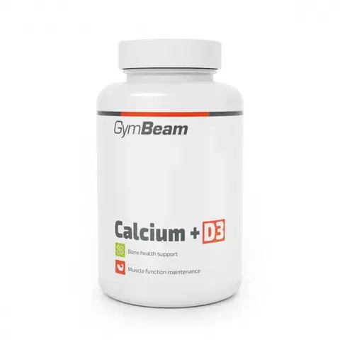 Vápnik GymBeam Vápnik + vitamín D3