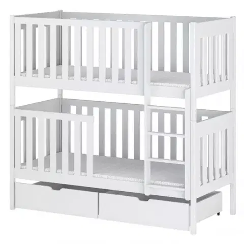 Poschodové postele Posteľ Dawid 90x200 white