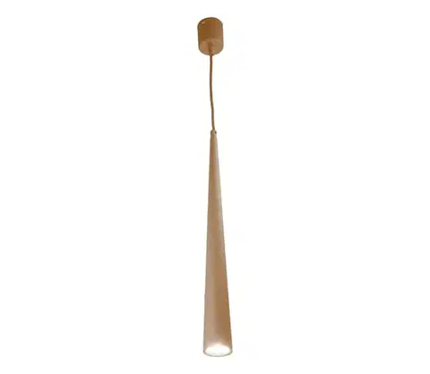 Svietidlá Ondaluce - Závesné svietidlo s lankom NOA 1xGU10/20W/230V priemer 5,5 cm zlaté SO.NOA/50-ORO